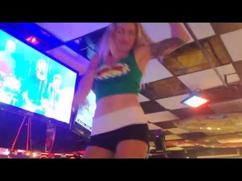 Hot Bartender Dancing on the Bar