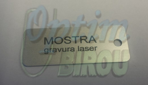 Gravura metal laser CNC | Optim Birou