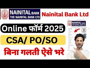 Nainital Bank Customer Service Associate Vacancy 2025 | Online Form Apply | Full Details