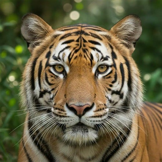 90s-Style Face Morph: Girl to Tiger Transformation! 🐯✨