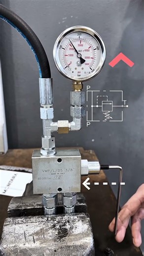hydraulic pressure control valve working principle || Hydraulic DRV Valve #valve
