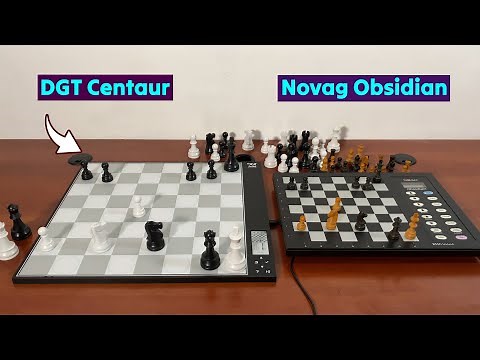 Novag Obsidian Chess Computer vs. DGT Centaur 👑 Gadgetify