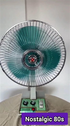 1983 Diamond Desk Fan Still Works Perfectly After 40+ Years! 😲 #shorts