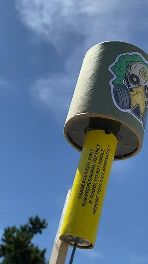 Biohazard rocket. 220 gramers | Blue Sky
