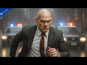 Agent 47 Escape from Police – Stealth Masterclass (PS5) ULTRA Realistic Graphics Gameplay