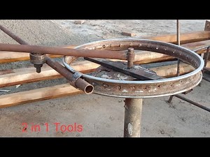 Simple Bending Technique for Steel Round Pipe l pipe bending machine