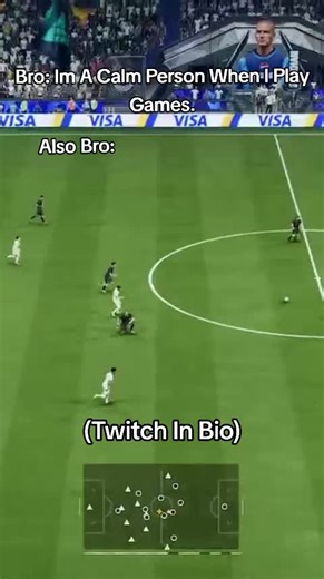 Bro Never Calm #fyp #twitch #streamer #fc26 #funny