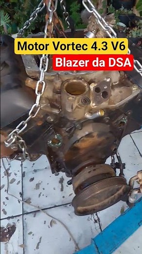 Teardown of Blazer 4.3 V6 Vortec Engine #vortec #Blazer #engine #mecanicadsa #autorepair #curitiba