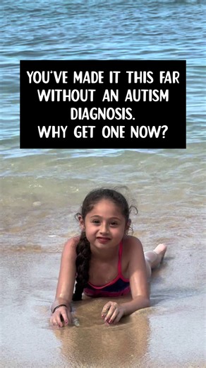 I see this question a lot whenever we talk about girls and women receiving an autism diagnosis later in life. “If they’ve made it this far and they seem fine, why does a diagnosis even matter?” Making it through life doesn’t tell us how difficult it has been to do so. So many struggles are invisible. You can go to school, build relationships, have a career, raise a family, accomplish incredible things and still spend years privately struggling with things no one else can see. The fact that someo