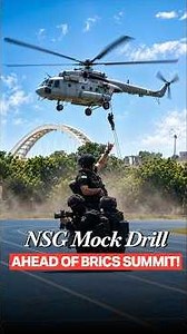 NSG Conducts Major Mock Drill at JLN Stadium Ahead of BRICS Summit 2026