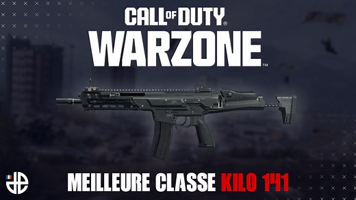 La meilleure classe du Kilo 141 dans Warzone : accessoires, atouts…