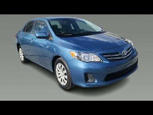 TOYOTA COROLLA 2013 car review