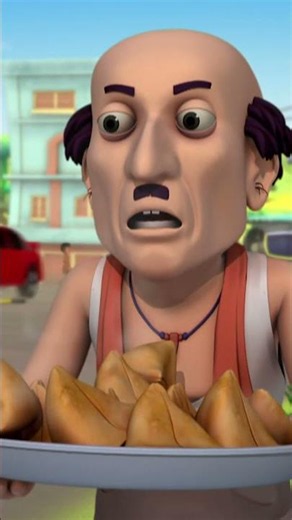 इज़्ज़त बड़ी या समोसे? | Motu Patlu | मोटू पतलू