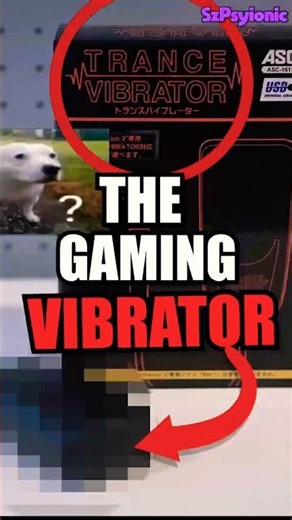 The Weirdest Gaming Accessory EVER? Rez’s Trance Vibrator 🎮😳