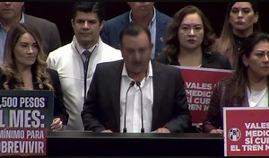 Diputado Tony Melendez en tribuna del congreso, pidiendo sala de expulsión para el IMSS de ciudad Jiménez | Halcón Stereo 104.3