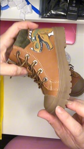 The cutest toddler dinosaur boot #unboxing #amzonmustbuy