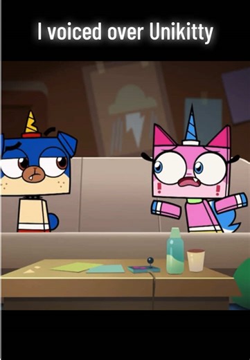 My first Unikitty voice-over #unikittyvoiceover