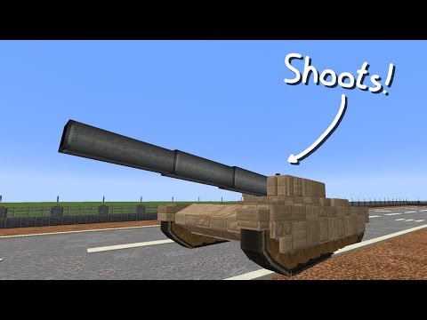 I built a TANK in the CREATE MOD