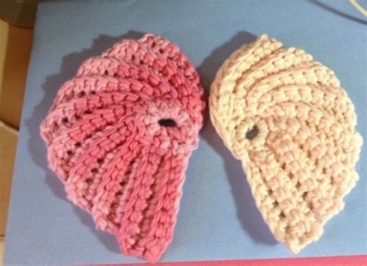 Angel Wing Scrubbie: Free Crochet Pattern