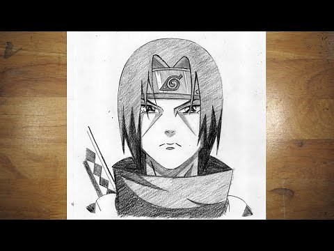 Anime Drawing | How To Draw Itachi For Beginners! Easy Tutorial!