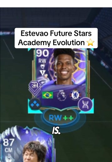 90 Estevao Future Stars Academy Evolution Player Review in FC 26 #fc26 #eafc26 #eafc