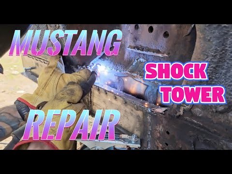 1966 Mustang Shock tower Repair/Rebuild