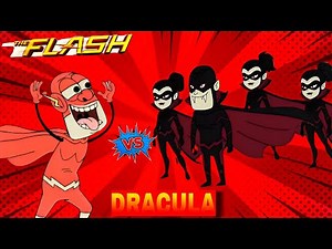 The Flash MAN vs Dracula |Funny Animation #shorts #shortfilm#video#youtubeshorts #youtube#flash#man