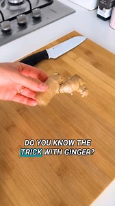 18K views · 37 reactions | How to PEEL AND CHOP GINGER? 籠 Clever tricks everyone should know 朗 | Handimania | Facebook