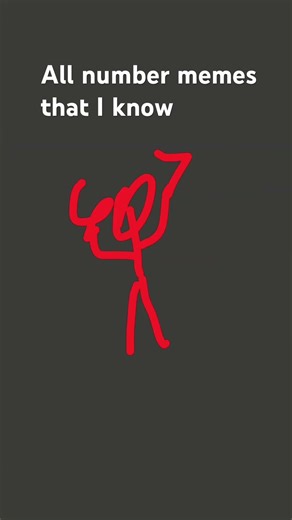 What number memes do you know?