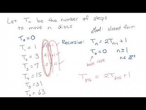 Recursion with Towers of Hanoi