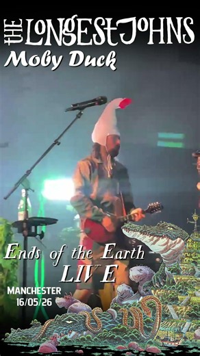 Moby Duck LIVE | Ends of the Earth tour #shorts #highlights