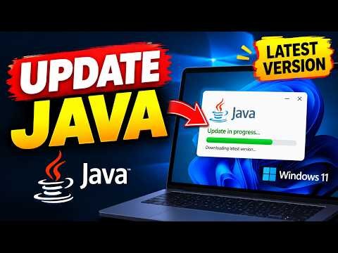 How to Update Java on Windows 11 (Latest Version & Fix JAVA_HOME)