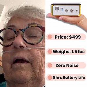 82 reactions · 21 shares | Lightest and most energy-efficient Portable Oxygen Concentrator on the market today! Easy to operate. Suitable for At-Home, On The Go and Travel Use ✅Only 1.5LBS ✅Long working time (up to 8 hours continuously) ✅Rechargeable Battery ✅With FREE Carry Bag | Oxygen Depot | Facebook