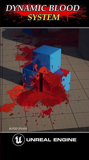 Dynamic scratch, liquid and poison Blood Decal on Unreal Engine