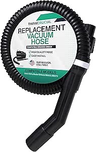 Replacement Vacuum Hose with Shurlock Notch – Compatible with Oreck Part # 72046-05-0327 and 72033-04-0327 – Fits Oreck Slinky Buster B Model BB850, BB870 – by Think Crucial (1 Pack)