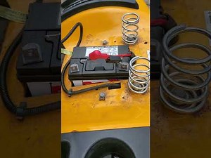 Battery #725-17335 cub cadet troybilt craftsman how to change battery