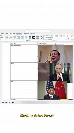 Cara Cepat Samakan Ukuran Banyak Gambar di Word
