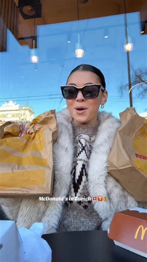Steph Pappas on Instagram: "McDonald’s Switzerland taste test… the cheeseburger omg 😍🍔 and don’t even get me started on the garlic chicken nuggets!! 🧄 #Food #Switzerland #travel"