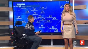 Did you catch Trey doing the weather with Nikki-Dee Ray this morning? What a great moment! | NewsChannel 5 Nashville