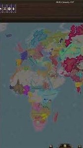 EU5 Timelapse 1337 - 1716