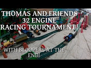 Thomas & Friends Trackmaster Races | 32 Train Tournament Challenge!