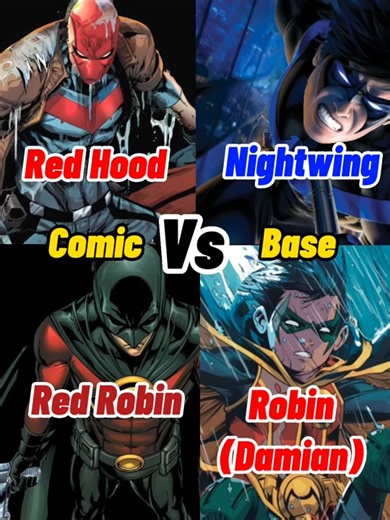 Red Hood vs Nightwing: DC Hero Showdown