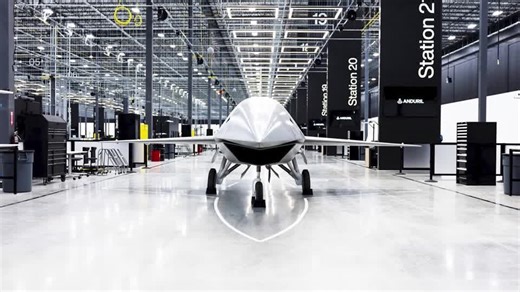High-speed combat drone production starts at new US Anduril plant in days