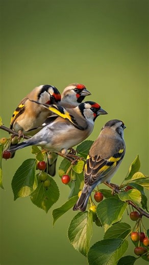 Trio of Colorful Birds Perched Serenely Amid Verdant Leaves and Gentle Breezes #wildlife #birds #nature #natgeowild #birdsounds #natgeoindia | Amazing Things in Rural Areas