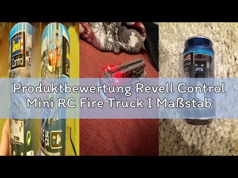 Produktbewertung Revell Control Mini RC Fire Truck I Maßstab 1:43 I Perfekt für Kinder ab 8 Jahren I