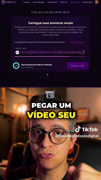 Acesse: https://voice.controlla.xyz/ Essa ferramenta nos permite que você coloque sua voz em músicas e o resultado fica realmente fantástico. Seu nome é Controlla XYZ, e nesse vídeo vou mostrar um pouco do que ela faz. Segue o link do meu Spotify com as músicas completas tb https://podcasters.spotify.com/pod/show/luiz-henrique9944/episodes/Cantando-Take-On-Me---Usando-IA-e2k7i0k https://podcasters.spotify.com/pod/show/luiz-henrique9944/episodes/Cantando-Easy---Teste-de-Ferramenta-de-IA-e2k7i5c #