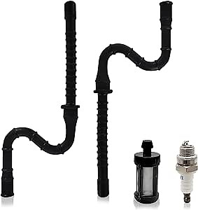 2 set Fuel Line Fuel Filter for Stihl 034 034AV 034 SUPER 028WB 028AV 028 with Spark Plug