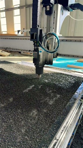CNC Router Engraving PVC Table #cnc #cncrouter