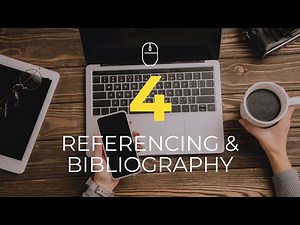 Inserting References and Bibliography