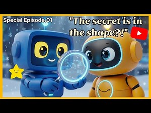 Learn Patterns & Shapes with Snowflakes! Winter Wonderland Adventure | Educational Cartoon for Kids